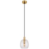 Globo 15789HM - Luster na sajli GARRI 1xE14/40W/230V, prečnik 16 cm, mesing | Eponuda.com
