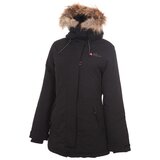 Peak Mountain Parke Parka de ski avec vraie fourrure femme AKAGAN Črna | Shoptok.si