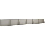  Zid za zadržavanje 6 kom. 80 x 12 x 30 cm Otporni čelik Rđa | shoptok.hr