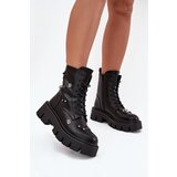 Boto Womens Work Boots With Decorations Insulated Black Lunea Cijene