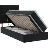  Krevet s madracem i skladištem Crna 90 x 200 cm Baršun | shoptok.hr
