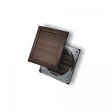  Ventilaciona rešetka c150x150/ fi 125mm braon plastificirana-hv lim ( 8150 ) Cene