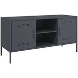 vidaXL TV omarica antracitna 100,5x39x50,5 cm jeklo | Shoptok.si