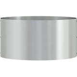  Prsten za saksiju 5 pcs Srebrno 40 x 40 x 20 cm Cinkani čelik | shoptok.hr