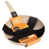 Texell duboki 26cm stone line TPSL-D26 + gratis podmetač / štitnik za tiganje