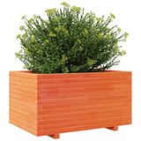  Vrtno cvetlično korito voščeno 90x60x49,5 cm trdna borovina | Shoptok.si