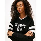 Tommy Jeans Pulover '85' crna / bijela | shoptok.hr