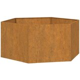 Maison Chic Cvetlično korito - Cvetlični Lonec zarjavelo 90x90x45 cm corten jeklo, (21788696) Cene