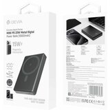 DEVIA Powerbank Mini PD 20W Metal Digital 10000mAh Sivi | Eponuda.com
