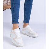 D/CEO marka niezdefiniowana Beige sneakers with a thick sole Undina | ePonuda.com