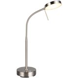  LED namizna svetilka v srebrni barvi (višina 45 cm) Moreno – | Shoptok.si