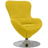  Jajolika fotelja Žuta Baršun | shoptok.hr