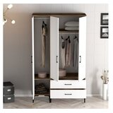 Hanah home Ormar Kumsal RT, 120x47,5x201,4 cm, Bijela | Eponuda.ba