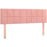 vidaXL Box spring postelja z vzmetnico roza 140x190 cm zamet | Shoptok.si