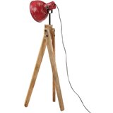  Stoječa svetilka 25 W obrabljeno rdeča 45x45x120 cm E27, (21239960) | Shoptok.si