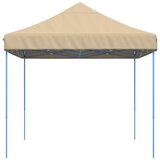  Sklopivi prigodni šator za zabave bež 410x279x315 cm | Eponuda.ba