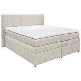 MID.YOU POSTELJA BOXSPRING 180 cm x 200 cm , tekstil peščene barve | Shoptok.si