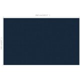  Plutajući PE solarni pokrov za bazen 260 x 160 cm crno-plavi | shoptok.hr