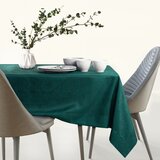 AmeliaHome Traka za stol Gaia s man&amp;scaron;etom 30x100 cm, tamnozelena Slike