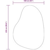 Tepih HUARTE Siva 160 x 230 cm Poliester | shoptok.hr