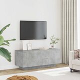 TV ormarić boja betona 100 x 35 x 40 cm od konstruiranog drva | shoptok.hr