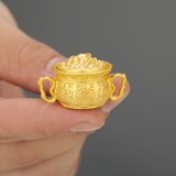 INF Srečen obesek za ključe Kitajski horoskop Lonec bogastva in amulet Pixiu Model 4, (21741443) | Shoptok.si
