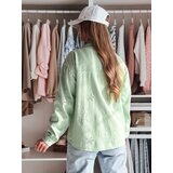 DStreet Kurtka damska przejściowa one size w gwiazki STRASHINE miętowa | Shoptok.si