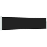  Uvlačiva bočna tenda za terasu 120 x 500 cm crna | shoptok.hr