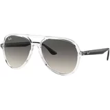 Ray-ban RB4376 647711 ONE SIZE (57) Kristalna/Siva
