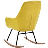  Stolica za ljuljanje od tkanine boja senfa | shoptok.hr