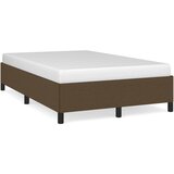 Furnova Posteljni okvir brez vzmetnice temno rjava 120x190 cm blago, (21934001) | Shoptok.si