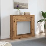 vidaXL Okvir za kamin boja hrasta 100x30x87,5 cm od konstruiranog drva | shoptok.hr