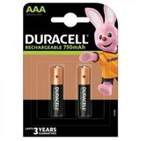 Duracell Punjiva baterija AAA 750mAh (pak 2 kom) | ePonuda.com