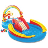 Intex Dečiji bazen 2.97 x 1.93 x 1.35m Rainbow Ring Play Center Cijene