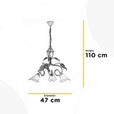ONLI LESTENEC Ivory 40/40/110 cm E14 | Shoptok.si