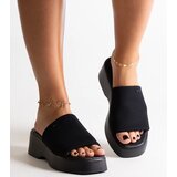 Big Star Beige slides with fur Adelma | Shoptok.si