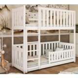  dečiji krevet na sprat konrad 2 - beli - 200x90 cm | Eponuda.com