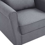  Fotelja od tkanine tamnosiva | shoptok.hr