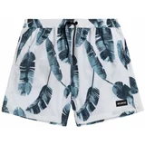 Atlantic Men's beach shorts - white with pattern