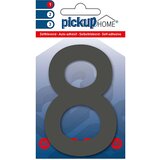Rio 3D Home Kućni broj (Visina: 10 cm, Motiv: 8, Sive boje, Plastika, Samoljepljivo) Cijene