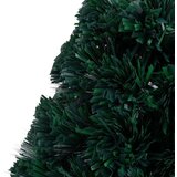 vidaXL Umetna novoletna jelka s stojalom / LED 64 cm optična vlakna | Shoptok.si