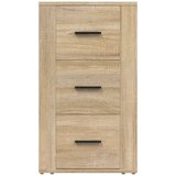  Komoda boja hrasta sonome 40 x 33 x 70 cm od konstruiranog drva | shoptok.hr