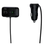 FM TRANSMITER T-TIP S-16 BLUETOOTH 5.0 MP3 – 2XUSB – 3,1A PUNJAČ (CCTM-E01) CRNA