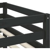 vidaXL Dječji krevet na kat s tunelom rozi 80x200 cm masivna borovina | shoptok.hr