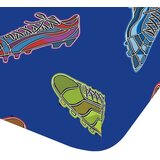 Catherine Lansfield Modra napenjalna otroška rjuha za zakonsko posteljo 135x190 cm Bright Football – | Shoptok.si
