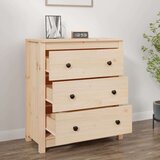  Komoda 70 x 35 x 80 cm od masivne borovine | shoptok.hr