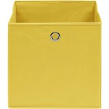 vidaXL Kutije za pohranu od netkane tkanine 4 kom 28 x 28 x 28 cm žute | shoptok.hr