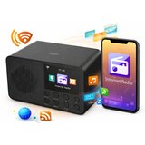  WIFI internetni radio LCD 2,4&amp;Prime; 25.000 radijskih postaj BT in alarm Slike