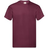 Fruit Of The Loom Burgundy Men's T-shirt Original | Shoptok.si