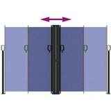  Bočna tenda na uvlačenje plava 160x1200 cm | shoptok.hr